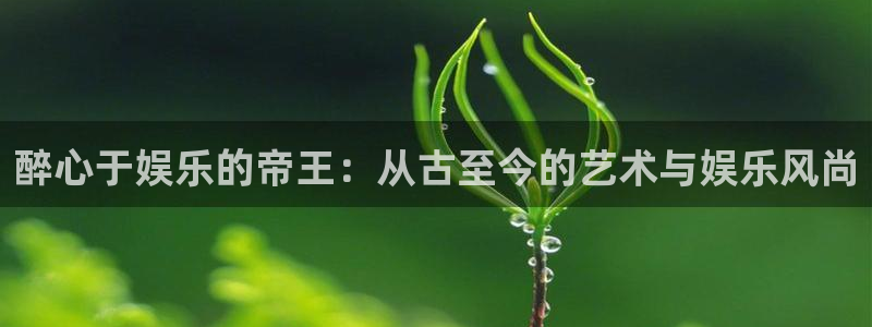 卧龙娱乐app官网下载：醉心于娱乐的帝王：从古至今的艺术与娱乐风尚
